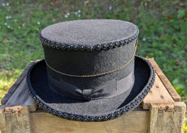 Chapeau Rose Noire – Image 4